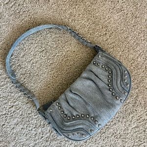 NEW denim shoulder bag